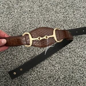 NWT Loft brown belt (S)